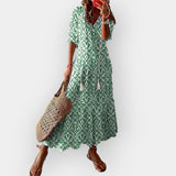 Μάξι Φόρεμα με Μποέμ Στυλ