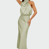 Κομψό Φόρεμα με Ανοιχτή Πλάτη