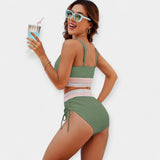 Ψηλόμεσο Μπικίνι με Ενίσχυση