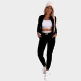 Γυναικείο Αθλητικό Σετ 3 Τεμαχίων με Φερμουάρ και Άνετη Εφαρμογή