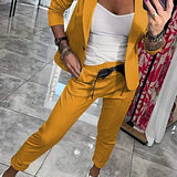 Isabelle | Προσωποποιημένο σετ με μαλακή σακάκι και χαλαρούς σορτς