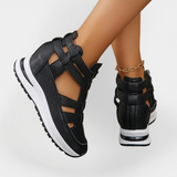 Κομψό Ελαφρύ Σανδάλι με Τακούνι και Πλαϊνό Φερμουάρ