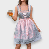 Φόρεμα Dirndl με Τετράγωνη Λαιμόκοψη | Ρούχο Oktoberfest