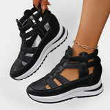 Κομψό Ελαφρύ Σανδάλι με Τακούνι και Πλαϊνό Φερμουάρ