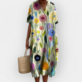 Λουλουδάτο Φόρεμα για Καλοκαιρινές Μέρες