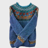 Πλεκτό Ζιβάγκο με Vintage Ζακάρ Σχέδιο