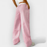 Ριγέ Φαρδύ Παντελόνι