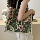 Τσάντα Taila από Ινδικό Σαπούνι με Ανθισμένο Σχέδιο και Οικολογικό Σχεδιασμό