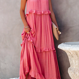 Mareike – Μάξι φόρεμα με βολάν