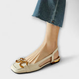 Σανδάλια με Κουμπί Αγκράφας