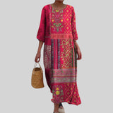 Marlene – Μακρύ, χαλαρό φόρεμα σε στυλ boho