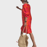 Μίντι Φλοράλ Φόρεμα