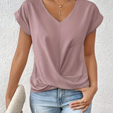 Maia – Τόπ με Στριφτό Μπροστινό και V-Λαιμόκοψη