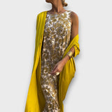 Μαξιφόρεμα με Καρντιγκάν