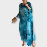 Καφτάνι Maxi Με Διάφανη Υφή