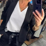 Isabelle | Προσωποποιημένο σετ με μαλακή σακάκι και χαλαρούς σορτς