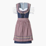 Καρό Dirndl Φόρεμα για Γυναίκες | Μήκος Γόνατου