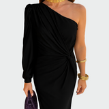 Κομψό Μαύρο Καλοκαιρινό Φόρεμα