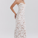 Evangeline | Μάξι φόρεμα με κέντημα