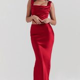 Ιβέλλε | Φόρεμα με Κόψιμο και Σκίσιμο