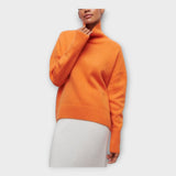 Πλεκτό Πουλόβερ με Ψηλό Γιακά