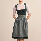 Φόρεμα Midi Dirndl που αγκαλιάζει τη σιλουέτα | Ρούχο Oktoberfest