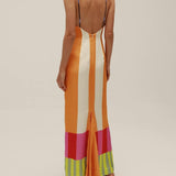 Paloma – Μαξι Αμπιτό Χρωματιστό με Ρίγες