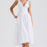 Φόρεμα Midi Ρομαντικής Ανθοκομίας