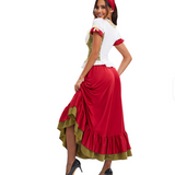 Μακριά Ροή Φούστα Dirndl Φόρεμα | Oktoberfest