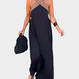 Κομψό Φόρεμα με Ανοιχτή Λαιμόκοψη