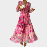 Midi Φόρεμα με Λουλούδια