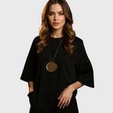 Maria | Κομψή ολόσωμη φόρμα με κοντό μανίκι