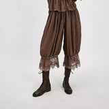 Παντελόνα Boho με Δαντέλα