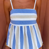 Hanne – Καλοκαιρινό Σετ με Εμπριμέ Παντελόνι