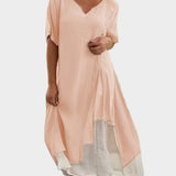 Κλασικό Μάξι Φόρεμα σε Μονόχρωμη Απόχρωση