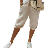 Κομψό Γυναικείο Λινό Παντελόνι