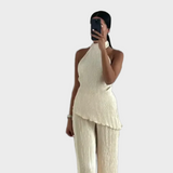 Κομψό Πλισέ Σετ