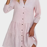 Ελαφρύ και Κολακευτικό Καρό Καλοκαιρινό Φόρεμα