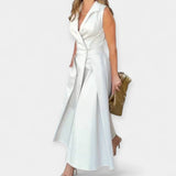 Μίντι Φόρεμα με Γιακά