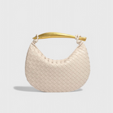 Τσάντα Gerda Bolso Woven με Χρυσή Λαβή
