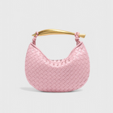 Τσάντα Gerda Bolso Woven με Χρυσή Λαβή