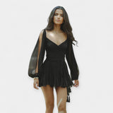 Ρομαντικό Κοντομάνικο Φόρεμα για Κάθε Περίσταση