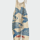 Ρετρό λουλουδάτη ολόσωμη φόρμα