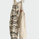 Ρετρό λουλουδάτη ολόσωμη φόρμα