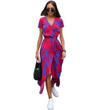 EVA | Κομψό Φόρεμα με V-ντεκολτέ και Κάλυψη Κοιλιάς