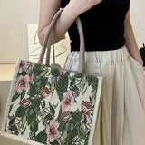 Τσάντα Taila από Ινδικό Σαπούνι με Ανθισμένο Σχέδιο και Οικολογικό Σχεδιασμό