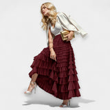 Κομψή Φούστα με Τούλι Διακοσμητική Λεπτομέρεια