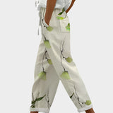 Χαλαρό Παντελόνι με Σχέδιο