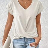 Maia – Τόπ με Στριφτό Μπροστινό και V-Λαιμόκοψη