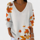 Μακρυμάνικη πλεκτή φούτερ